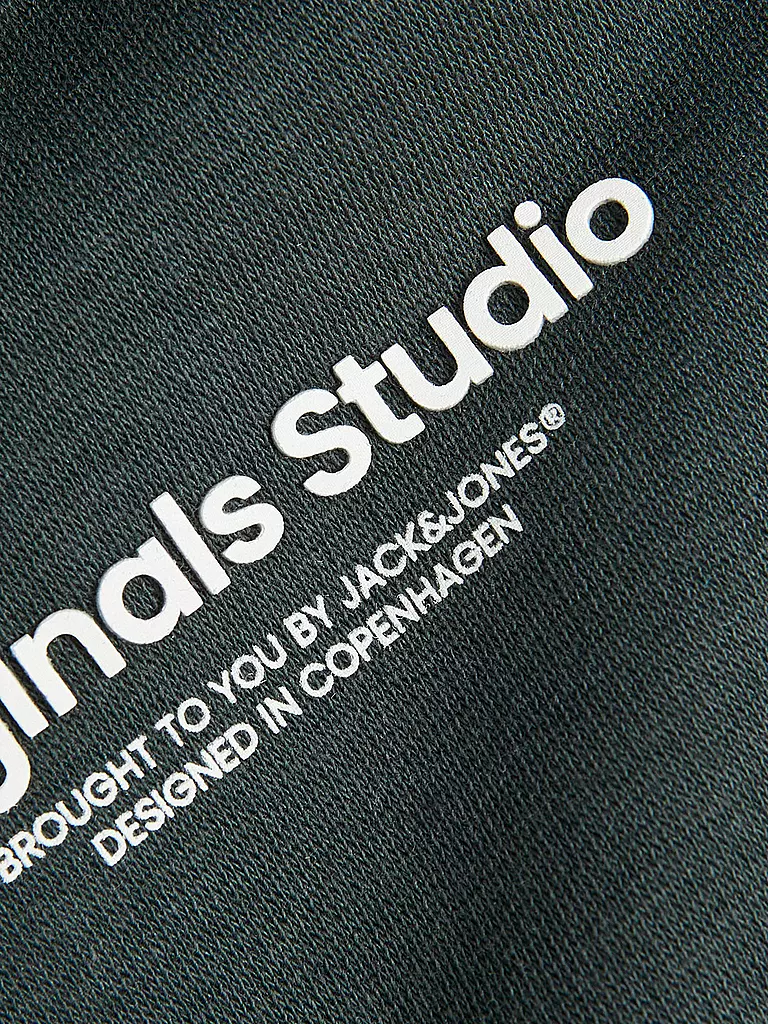 JACK & JONES Jungen Kapuzensweater - Hoodie JORVESTERBRO dunkelgrün