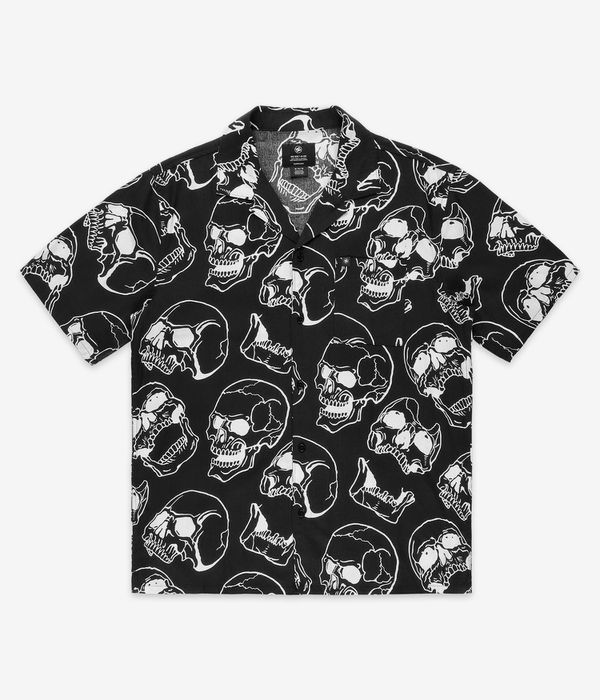 DC Fracture Hemd (black skully print)
