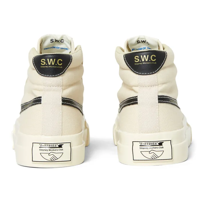 Stepney Workers Club Baskets Varden S-Strike | Ecru