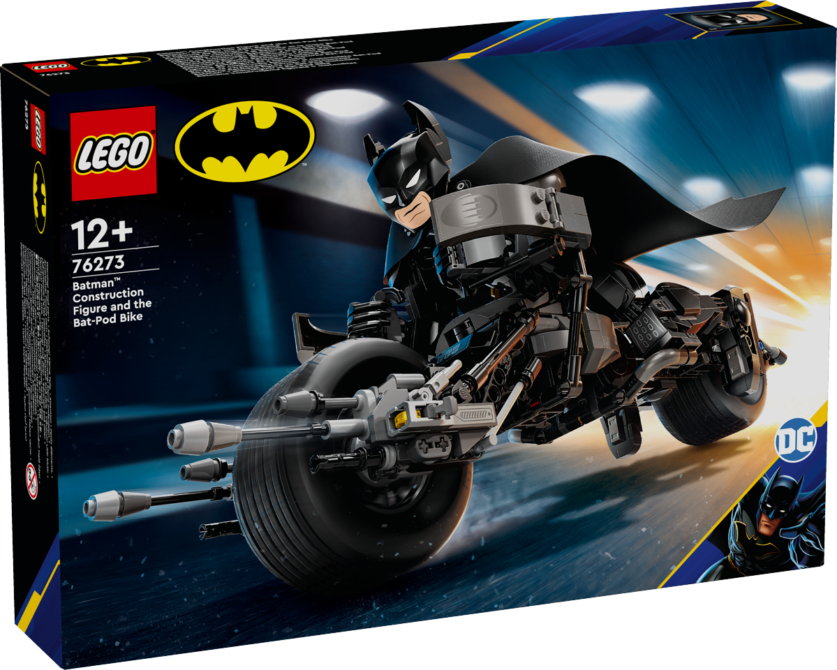 LEGO Super Heroes - Byg selv-figur af Batman™ og Batpod-motorcyklen (76273)