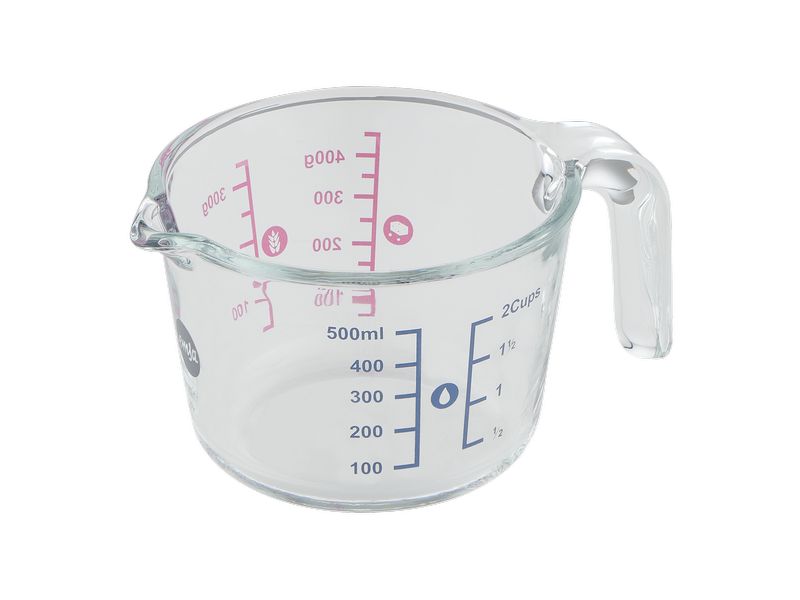 Emsa Messbecher Prep & Bake 5 dl, Transparent Messbehälter