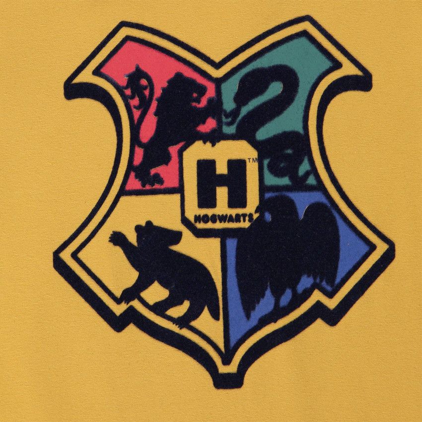 Sous-pull col roulé en jersey Harry Potter pour garçon - Moutarde