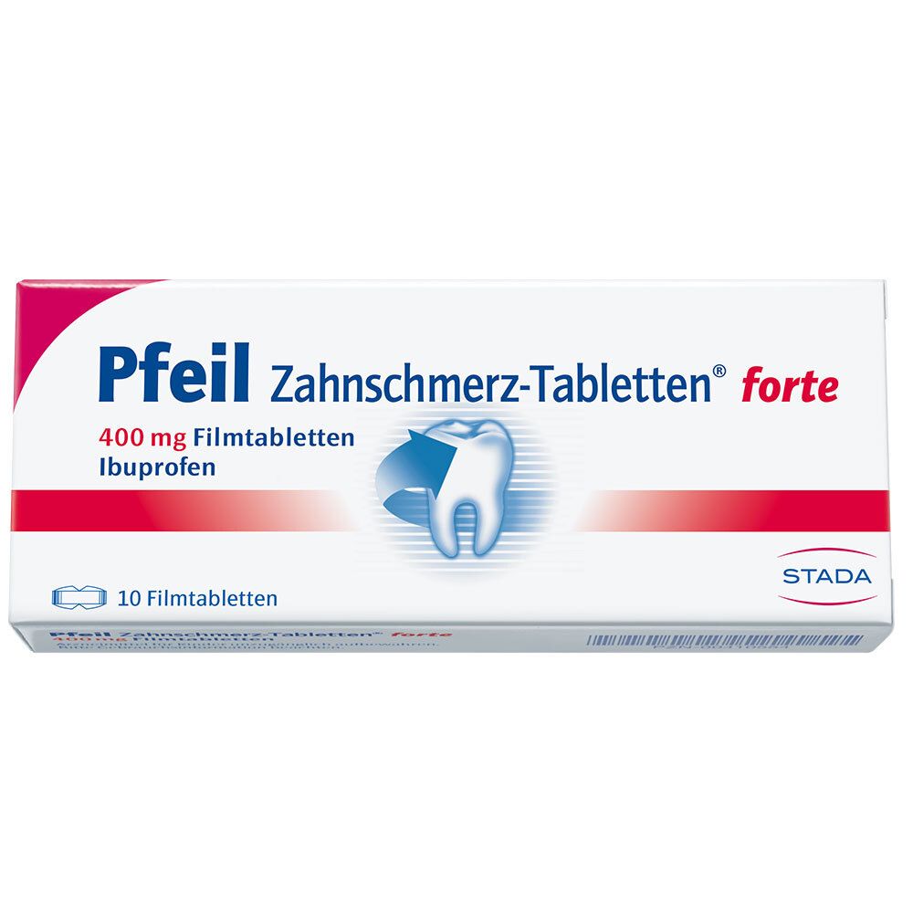 Pfeil Zahnschmerz Filmtabletten forte