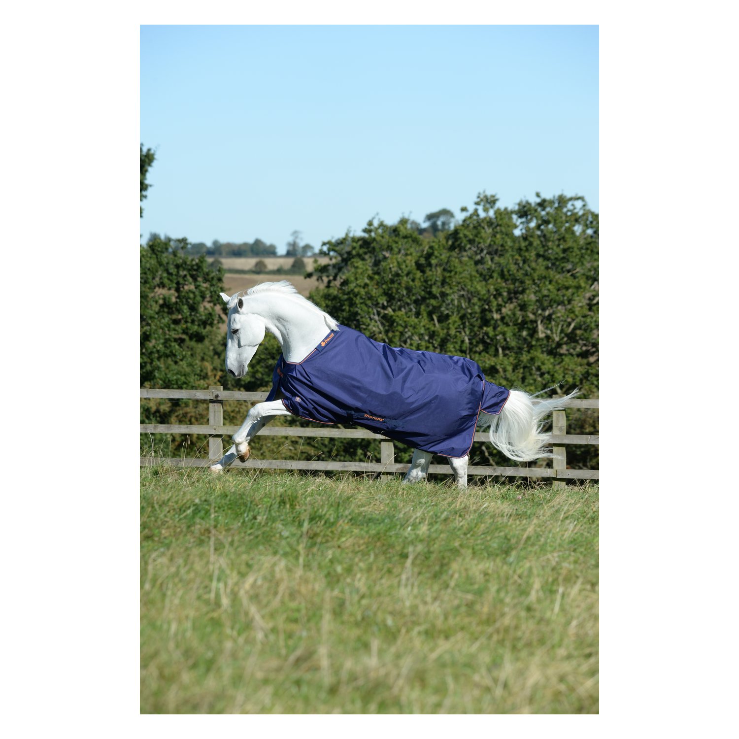 Bucas Outdoor-Therapie-Decke Bucas Therapy - navy - 135 cm