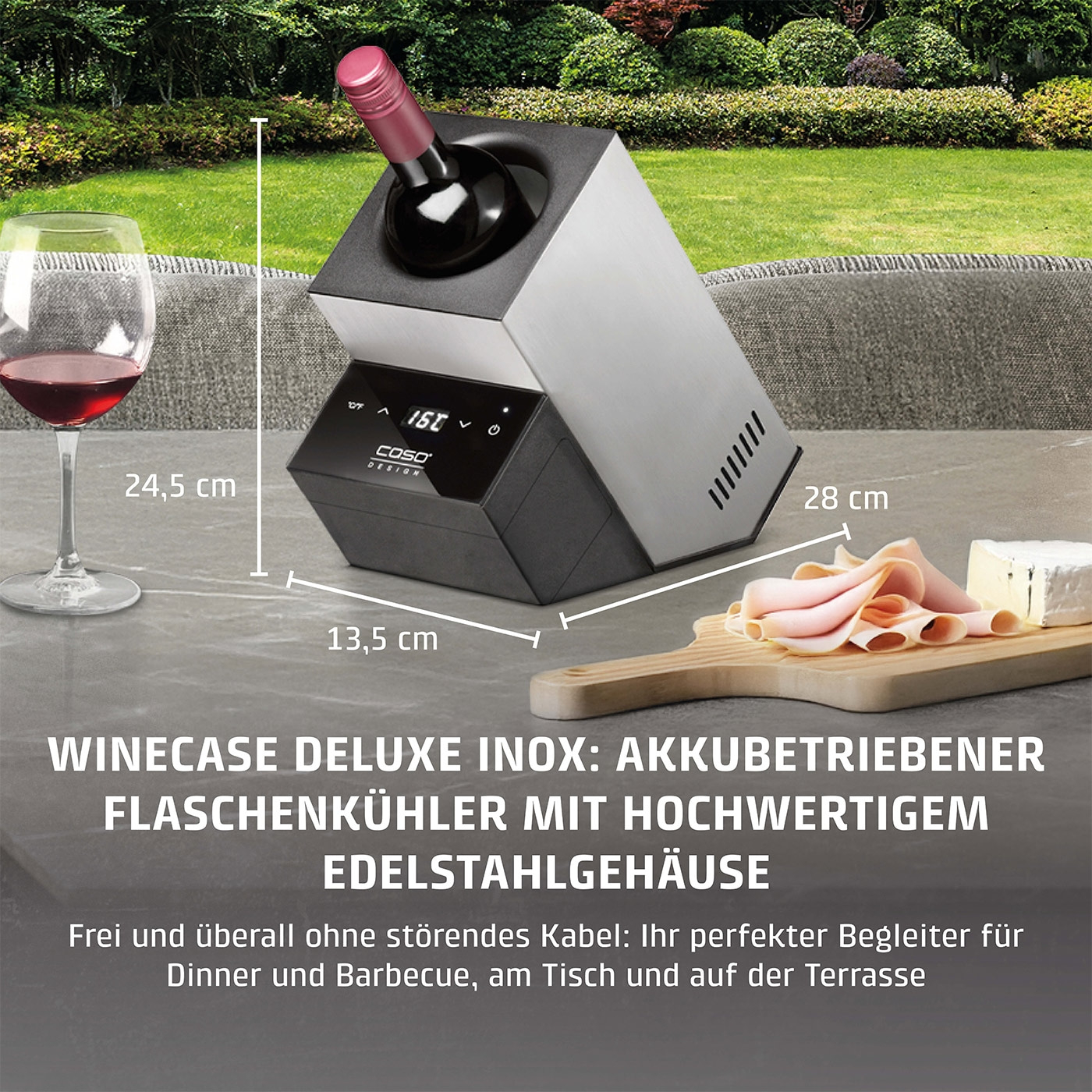 WineCase Deluxe Inox