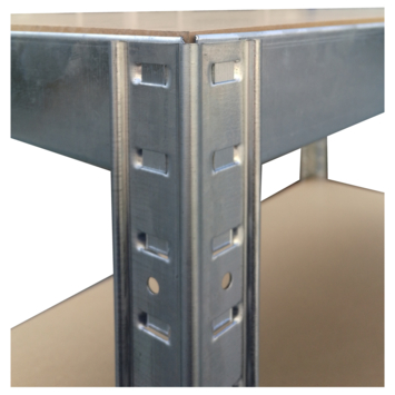 Handson stellingkast extra zwaar metaal 180x90x45cm 350kg