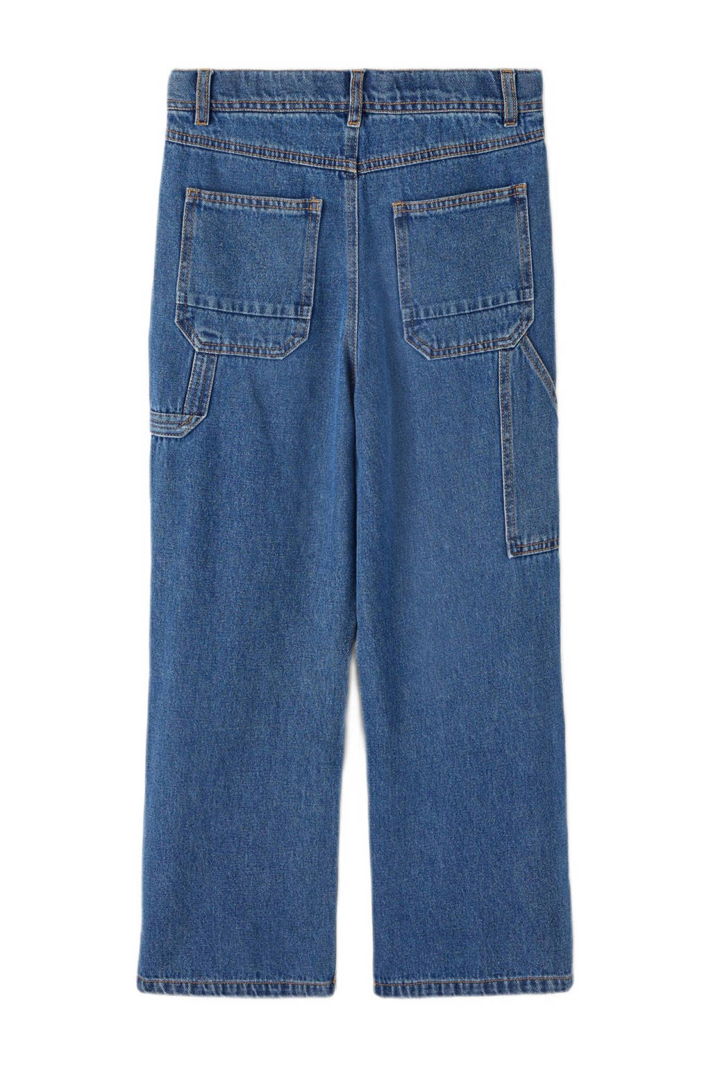 NAME IT straight leg jeans NKMRYAN dark blue denim