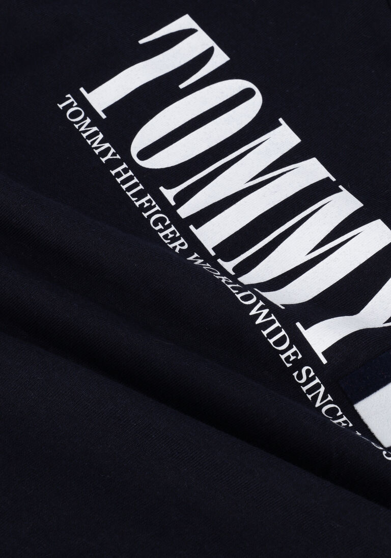 TOMMY HILFIGER donkerblauwe tommy hilfiger  tommy graphic tee l/s