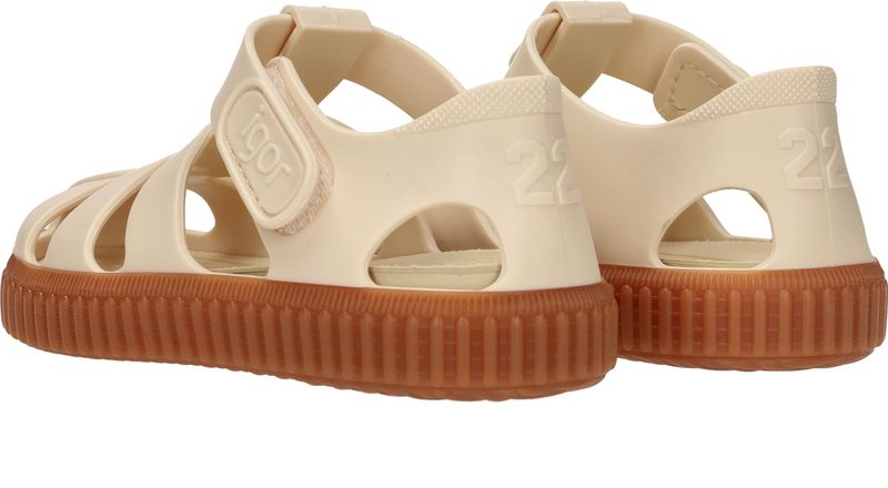 Igor Caramelo Sandalen Beige Meisjes Jongens
