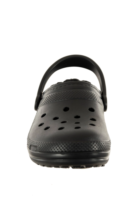 Sandales - nu-pieds crocs classic lined clog 060 blk/blk