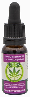 Jacob Hooy CBD  Olie 5% met Vitamine D3 10ML