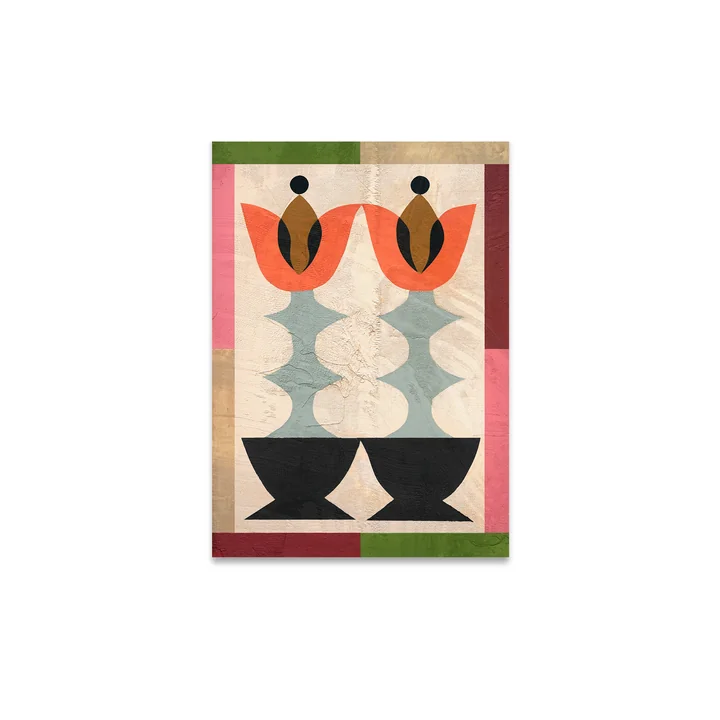 Paper Collective - Flor De Luz Poster, 30 x 40 cm
