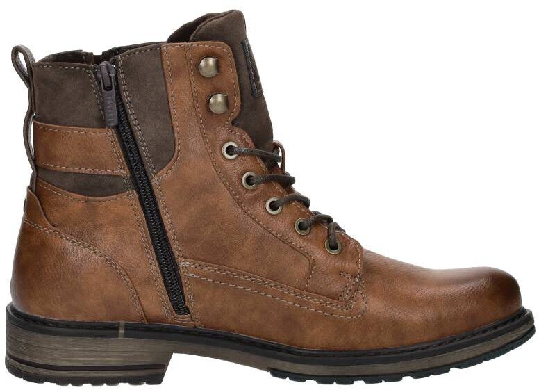 Mustang Veterschoenen Hoog cognac