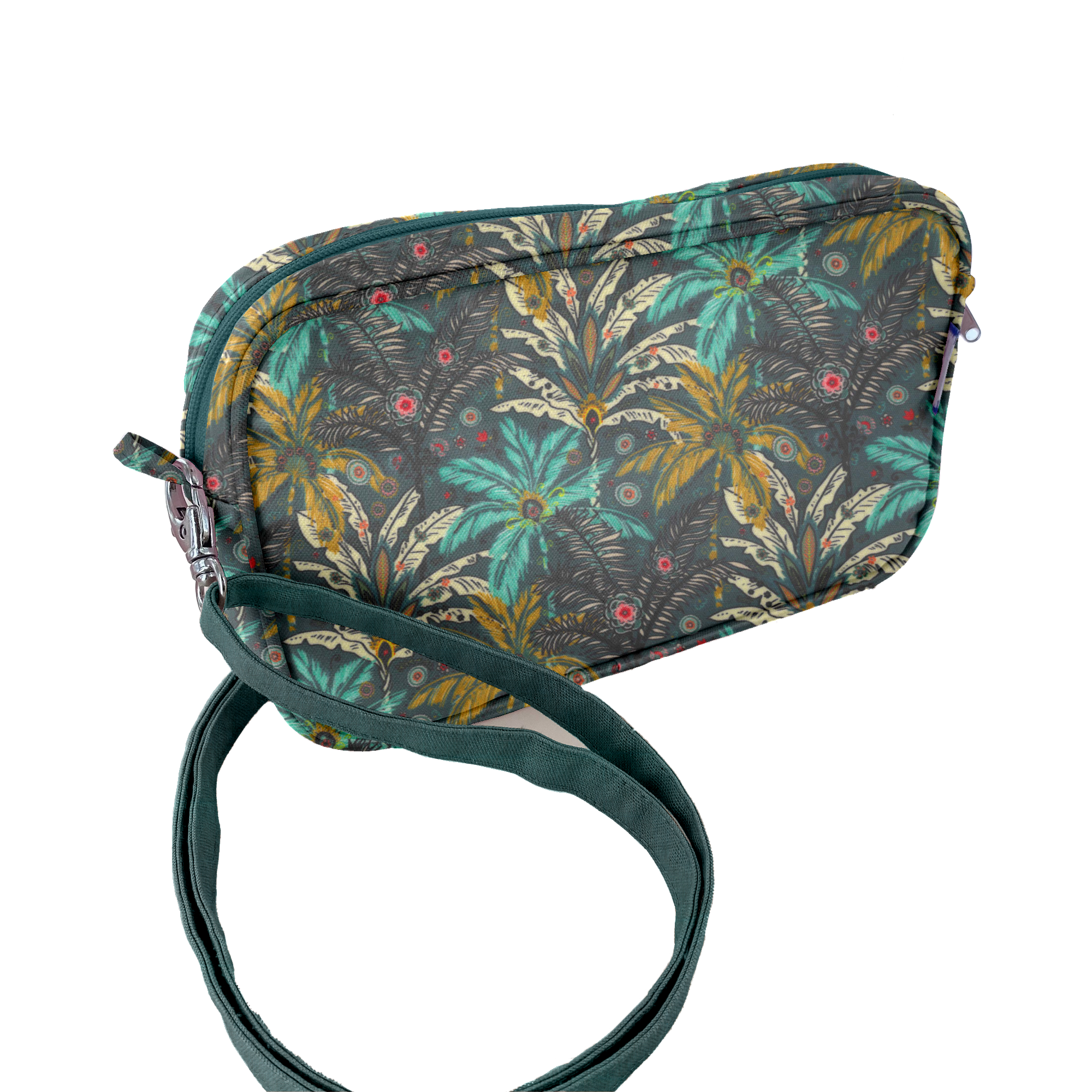 Pochette Banane Palmia Emeraude