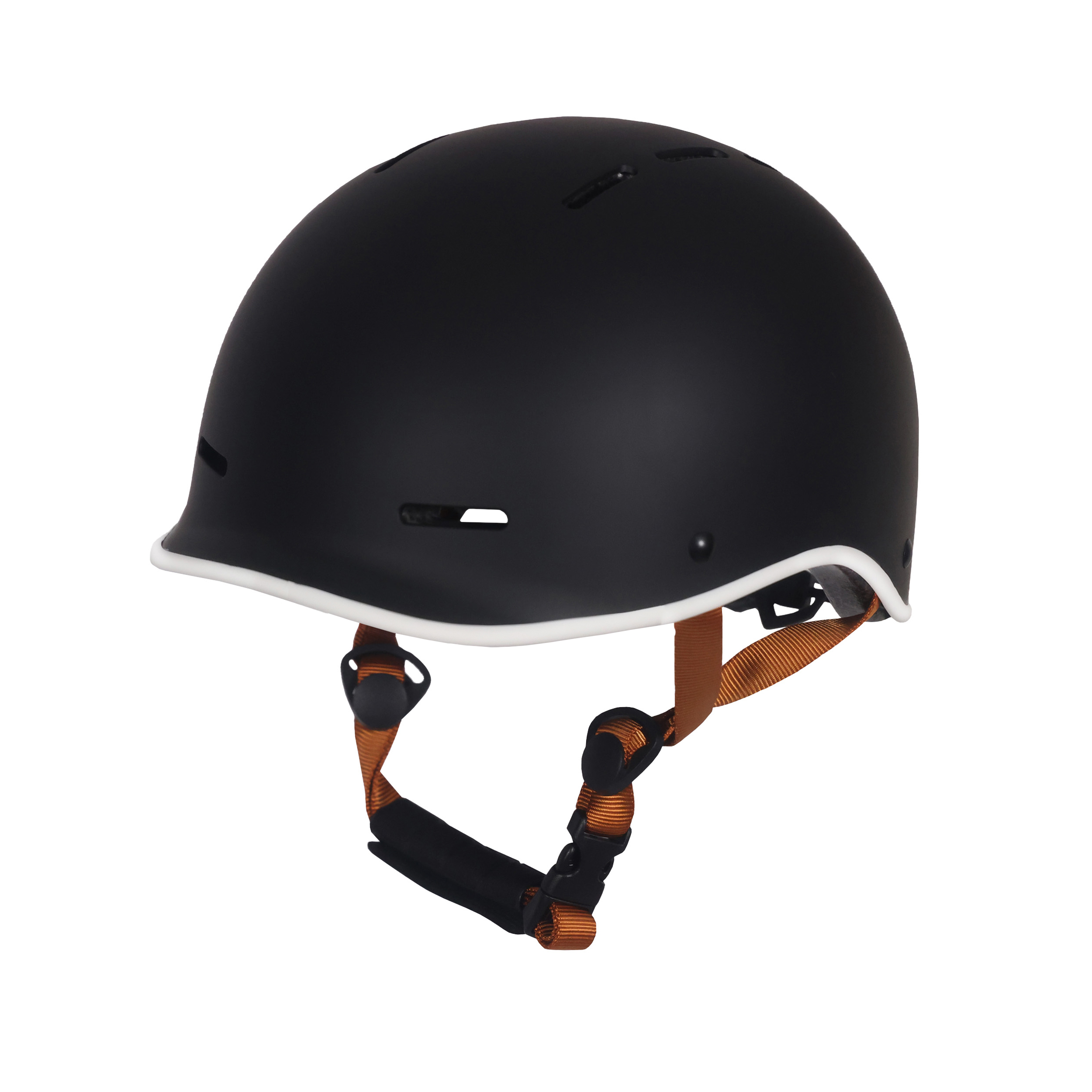Velohelm Retro 51 - 54 cm schwarz
