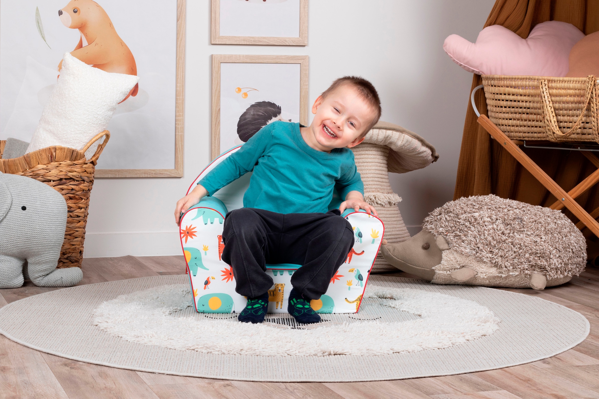 Knorrtoys® Sessel »Wild life« für Kinder; Made in Europe