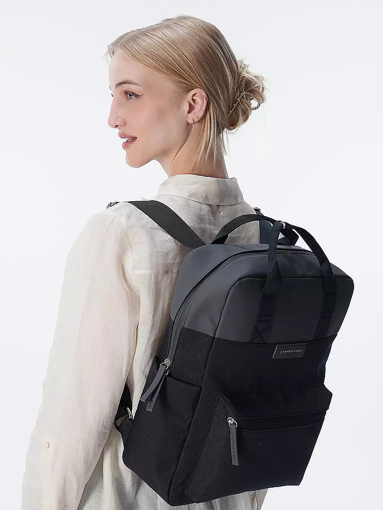 KAPTEN & SON Rucksack BERGEN dunkelblau