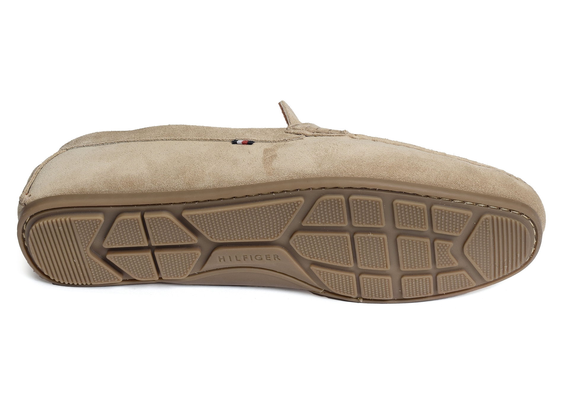 Casual hilfiger suede driver 4998 beige