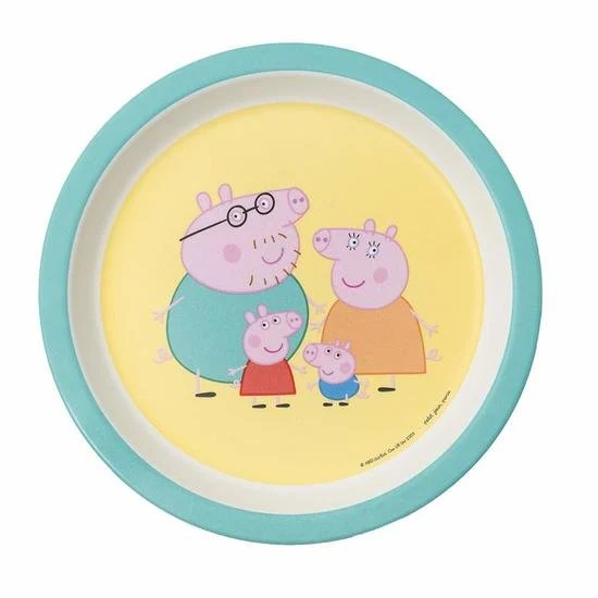 Assiette bébé   Peppa Pig        de               Petit Jour Paris