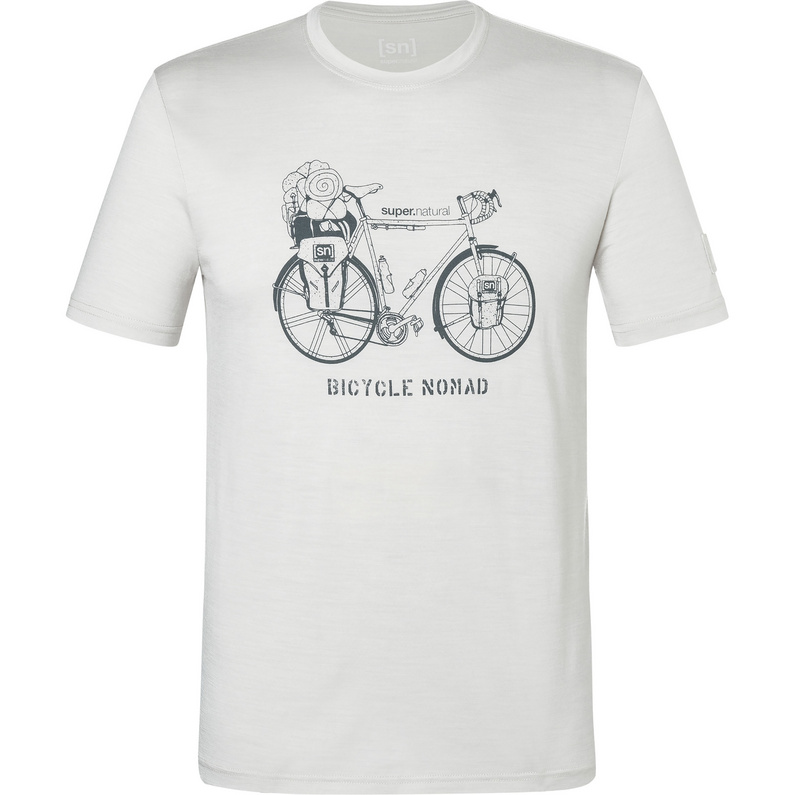 Super.Natural Herren Bicycle Nomad Bio J T-Shirt