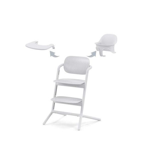 Chaise haute LEMO 3en1 SET All White - CYBEX