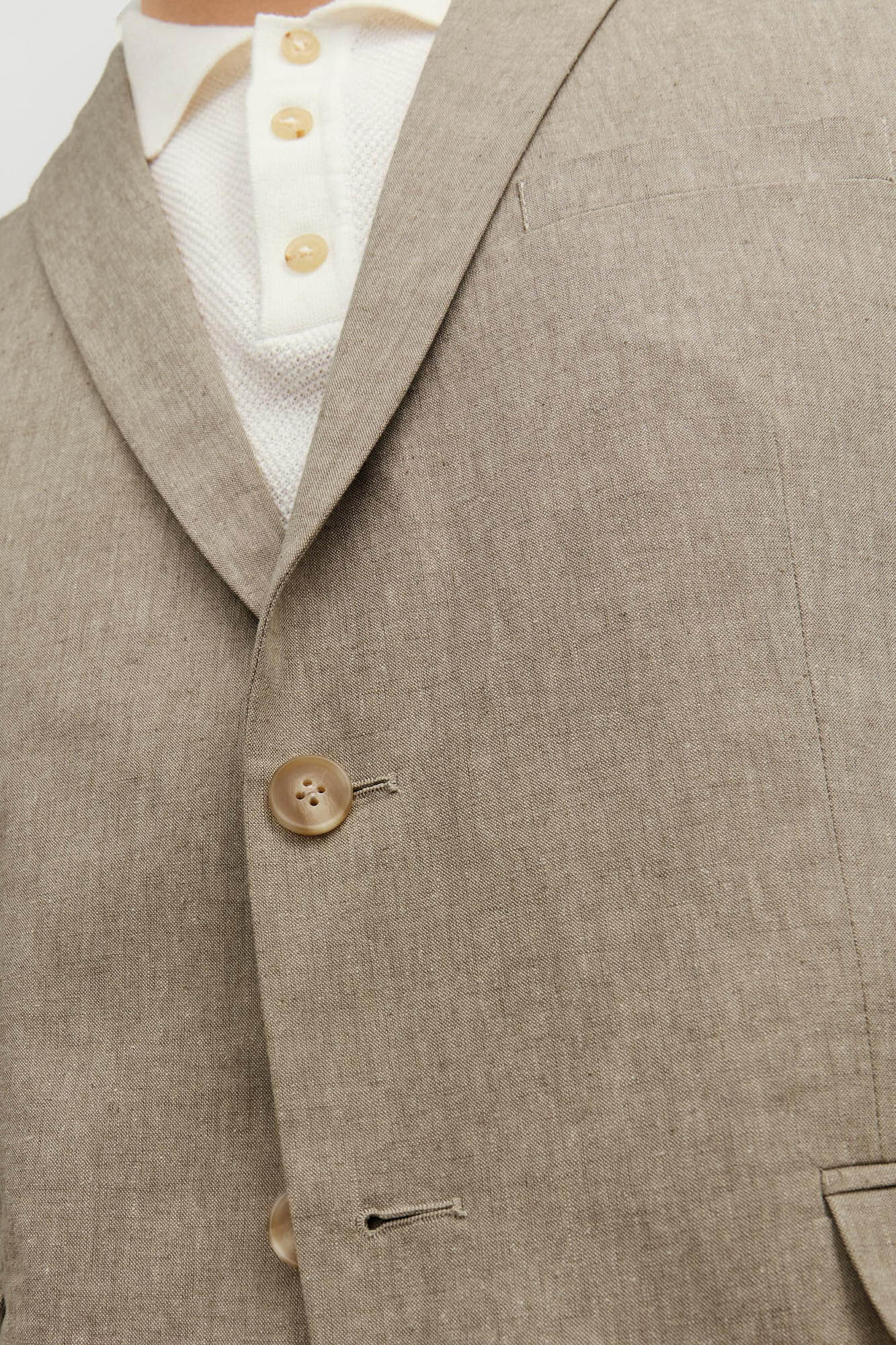 Blazer de linho - Bege