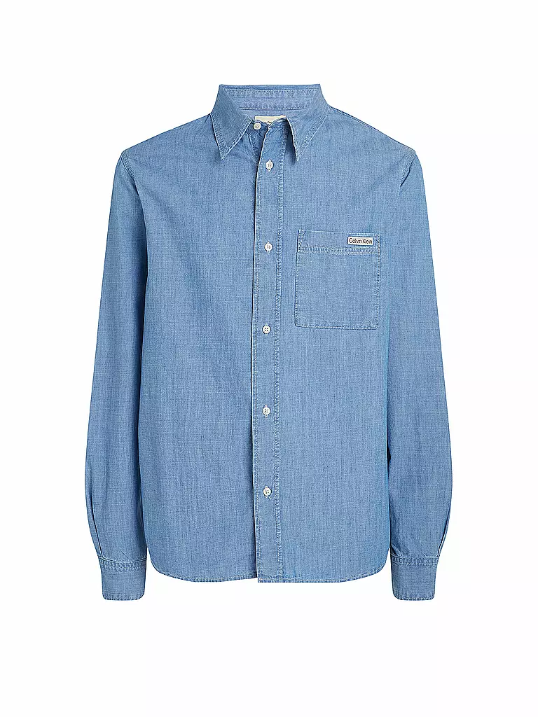 CALVIN KLEIN JEANS Jeanshemd blau