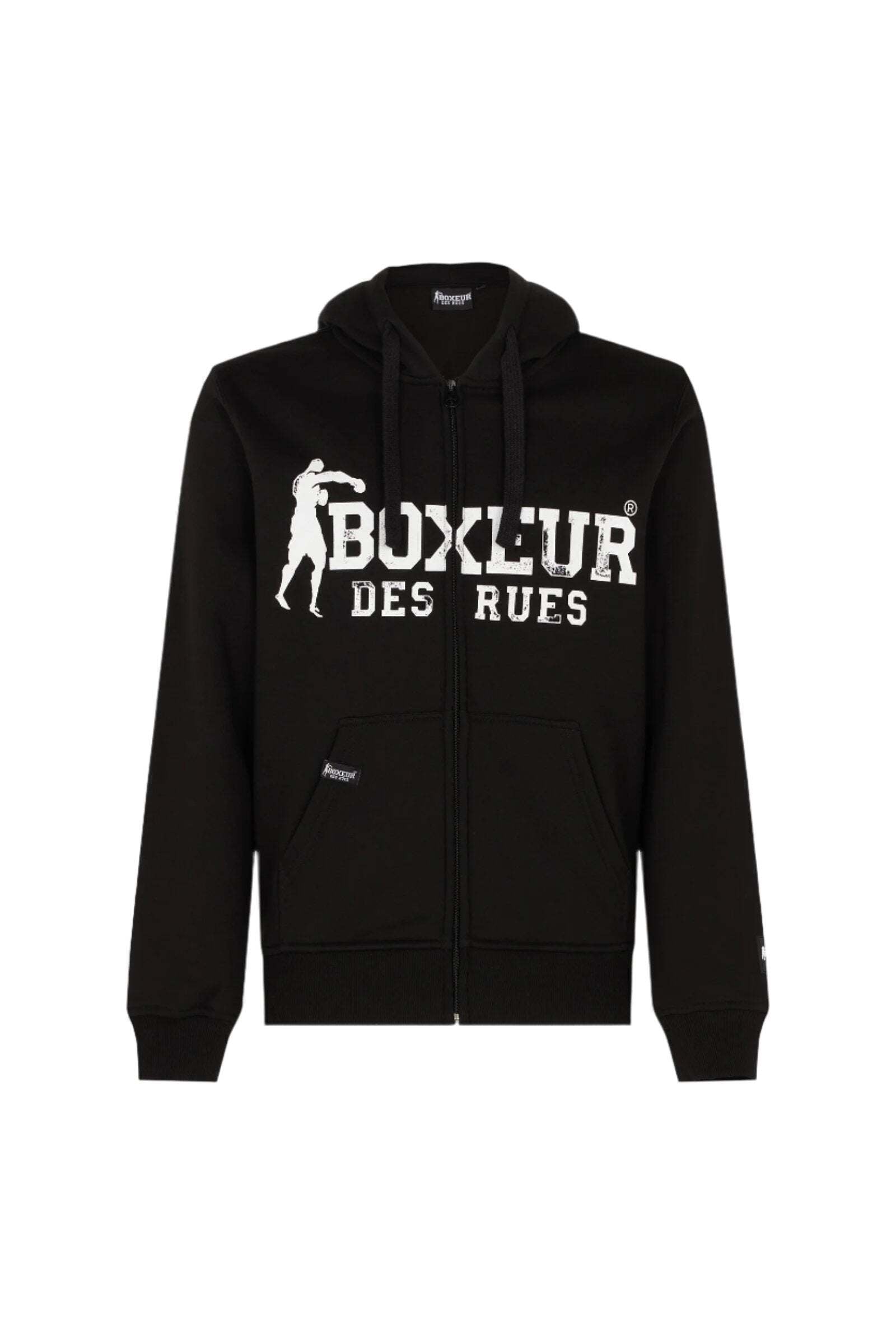 BOXEUR DES RUES Sweatjacke »BOXEUR DES RUES Sweatjacke Hoodie Full Zip With Patch«