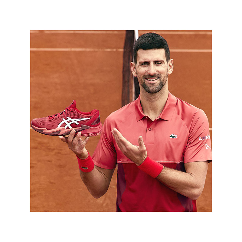 Asics Court FF 3 Novak Clay rouge