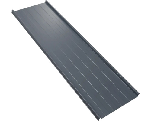 PRECIT trapezium dakbaan W33LR antracietgrijs RAL 7016 vaste breedte 548 mm x dikte 0,5 mm (verkocht per meter van 150 tot max. 700 cm)