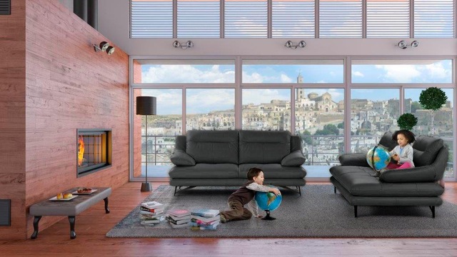 CALIA ITALIA 2,5-Sitzer »Cezanne, italienisches Design trifft erstklassigen Sitzkomfort, Leder« Edles Designsofa in besonders langlebigen & pflegeleichten Lederarten