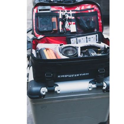Sacoche de selle Enduristan S pour top case/valise (12 litres) Universel - Noir