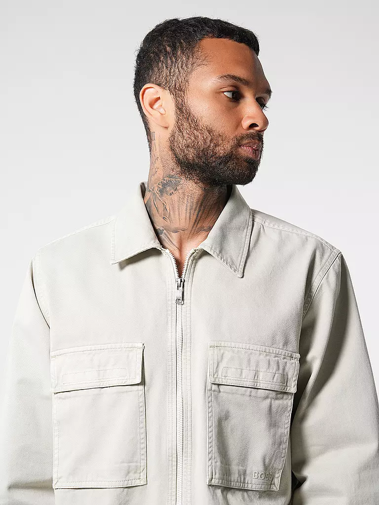 BOSS Overshirt LOVEL  beige