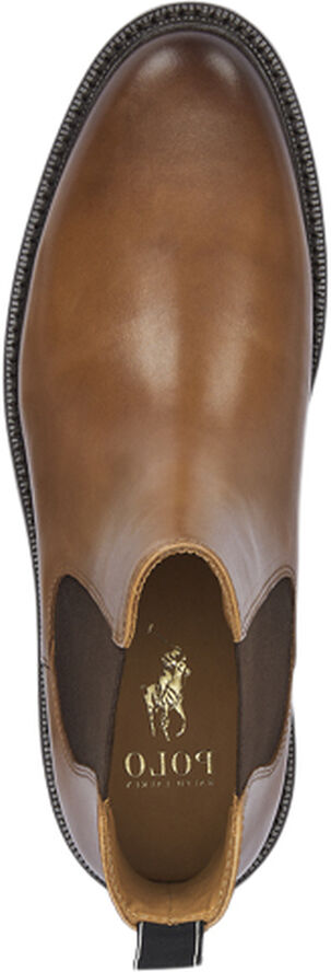Polo Ralph Lauren CALF LEATHER-ASHER CHLSEA-BO-MCB Tan