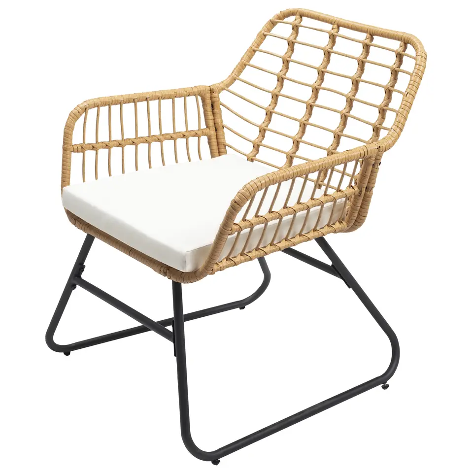 Happy Garden Tuinmeubelen TIGA - Beige - Geweven hars