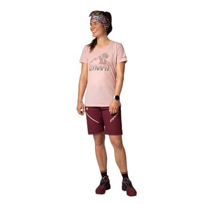 DynafitTransalper Graphic Tee - rosa