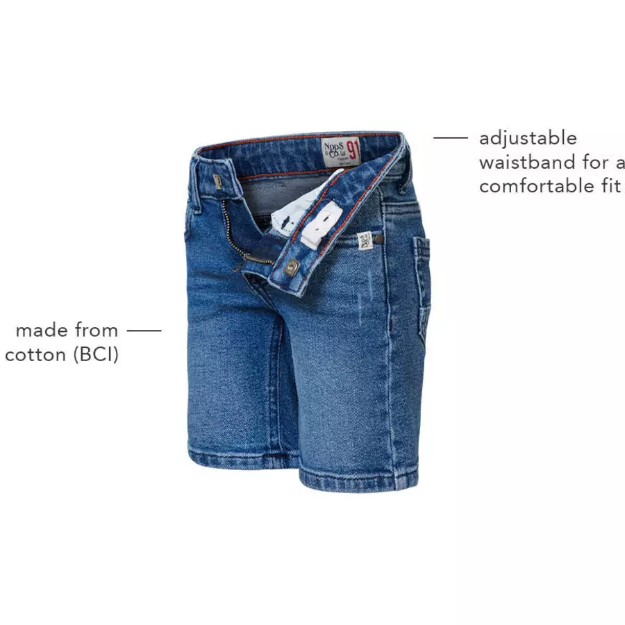 Noppies Jeans Shorts Duncan Medium Blue Wash