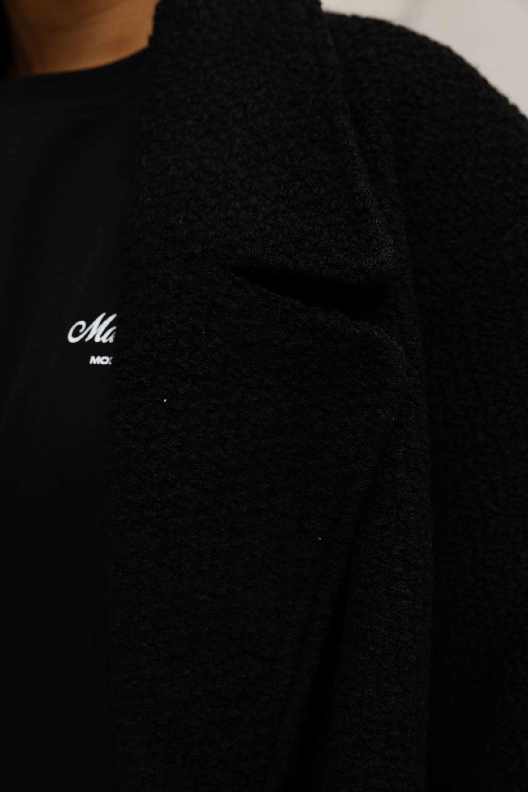 Malelions Label Coat Dames Zwart