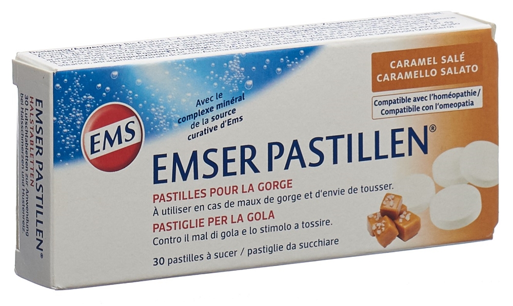 EMSER Pastillen Salted Caramel Blist 30 Stk