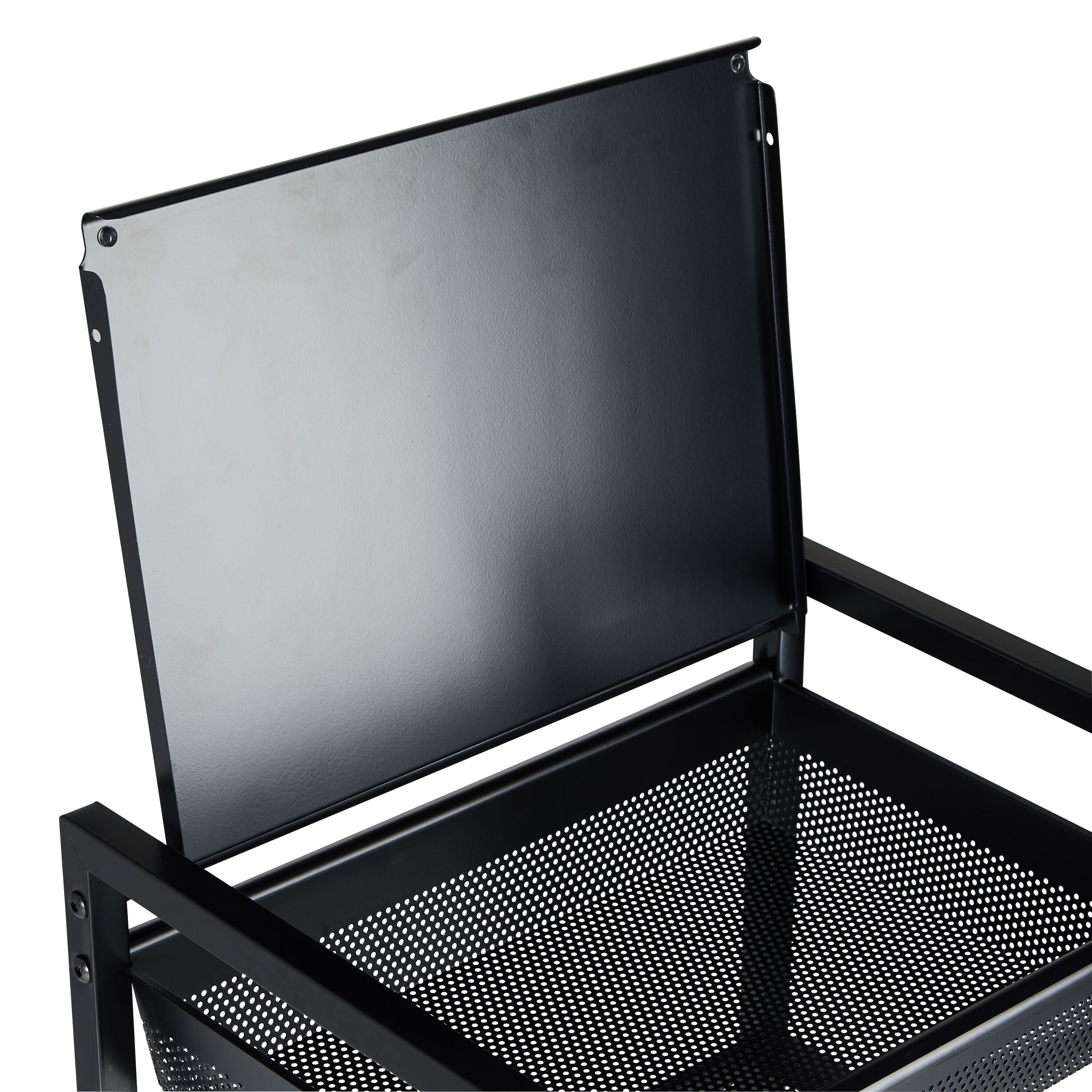 CAMPBELL Rollwagen - Schwarz / B: 40.0 cm x T: 28.0 cm x H: 71.5 cm