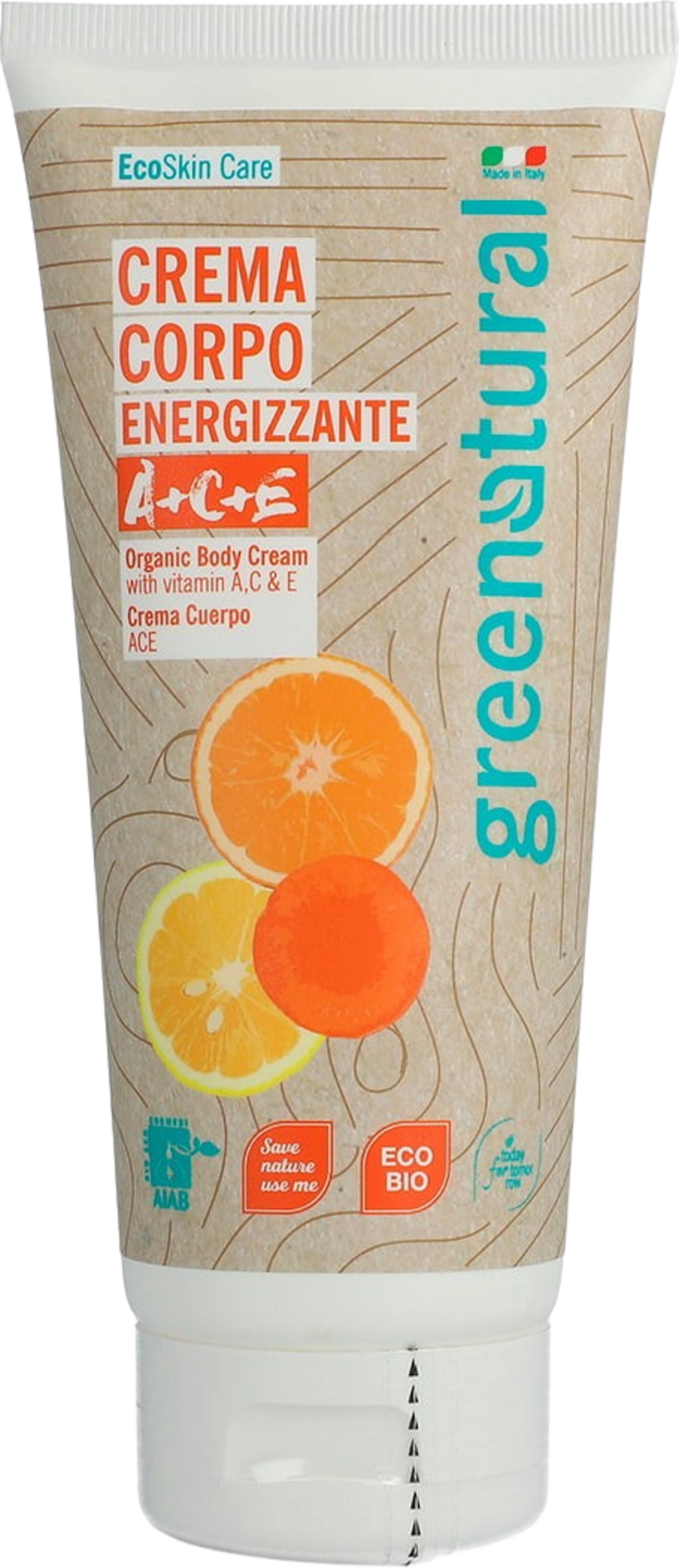 greenatural  Samtige Körpercreme ACE Multivitamin, 200 ml