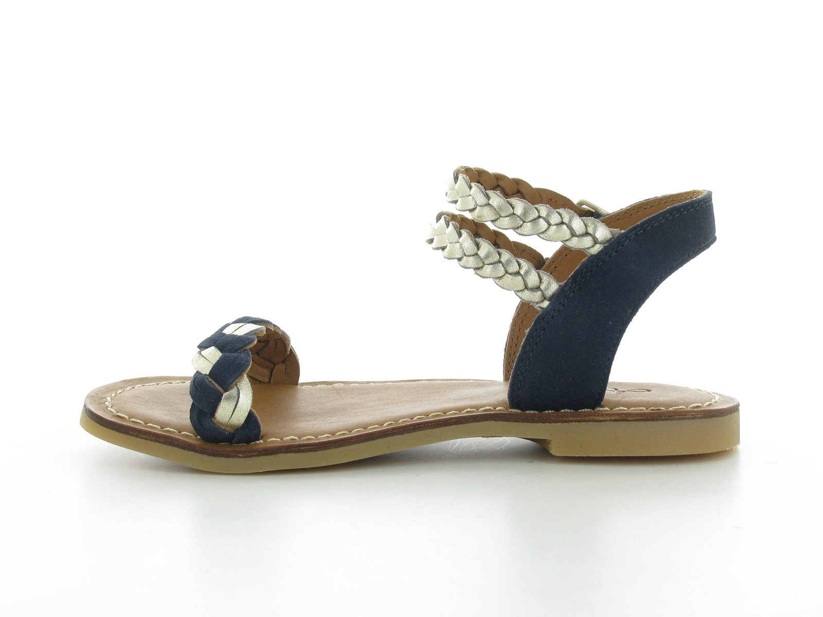 Shoopom-LAZAR Cuir Or