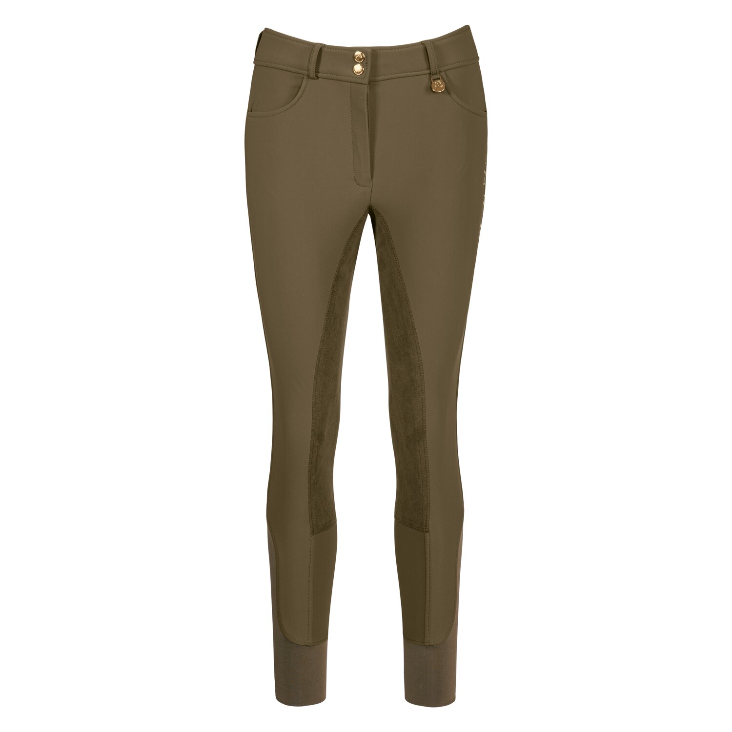 Cheval de Luxe Softshell-Reithose Highwaist - dark olive