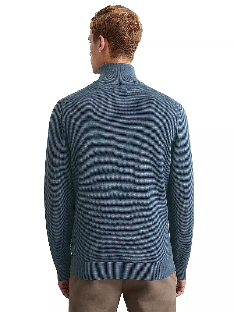 MARC O'POLO Troyer Pullover grau