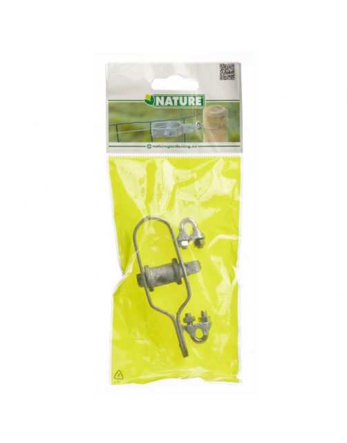 Nature Draadspanset - Klim-En Geleide Artikel - 2.4x4.5x10 cm Metallic