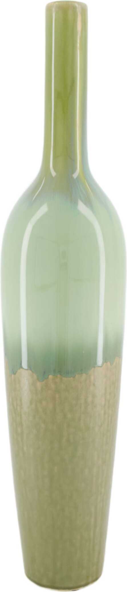 Dijk Natural Collections fles Earl groen / beige D 11,5 H 54 cm