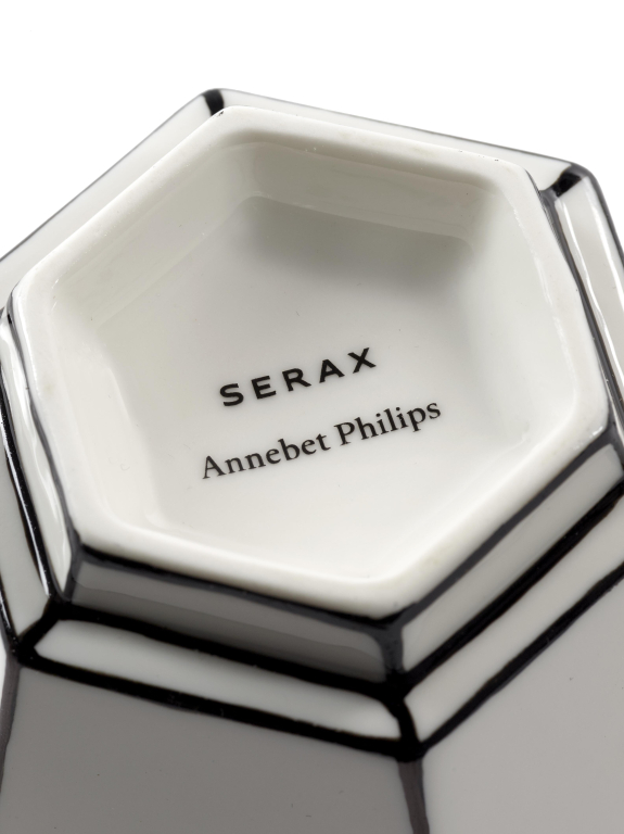Serax Carte Blanche by A.Philips Cappuccino kop en schotel set van 2