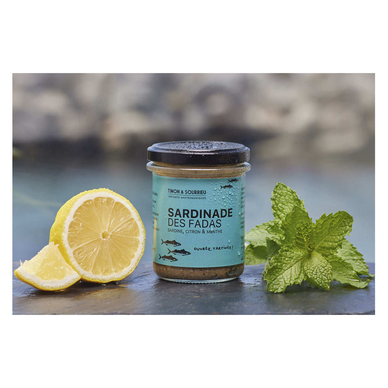 Sardinade des fadas - Tartinable de sardines, citron et menthe