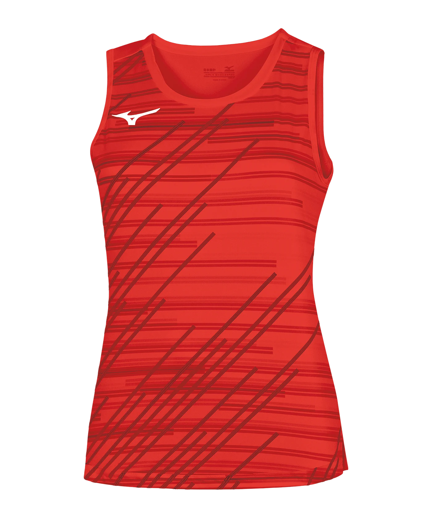 Mizuno Chiba Tanktop Damen Rot F62