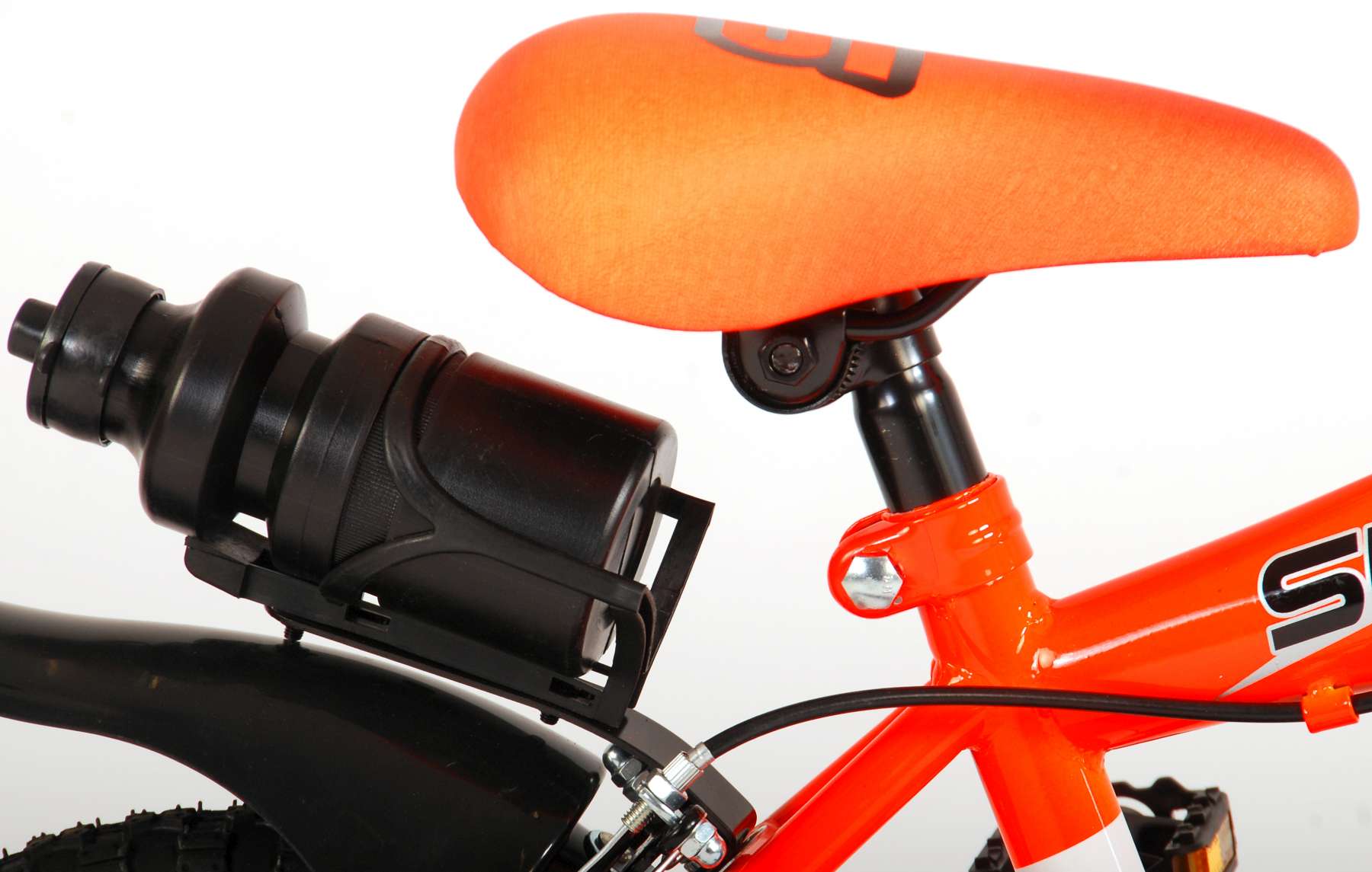 TPFSports Sportivo Kinderfahrrad - Jungen - 12 Zoll - 2 Handbremsen - Neon Gelb